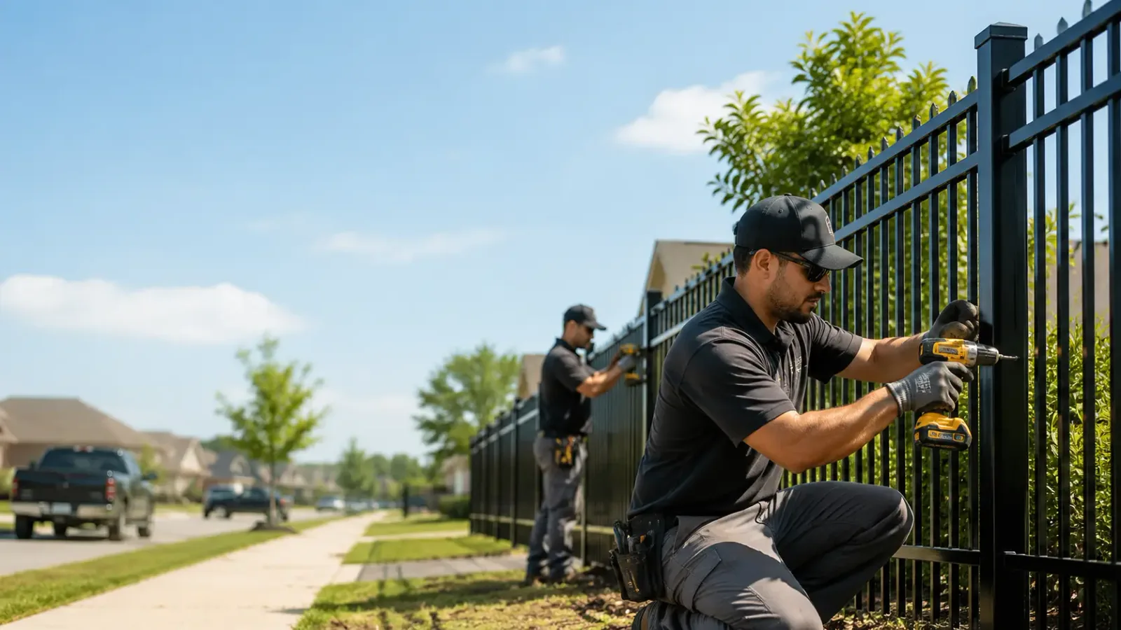 Metal Fence Installation in Grabill, IN